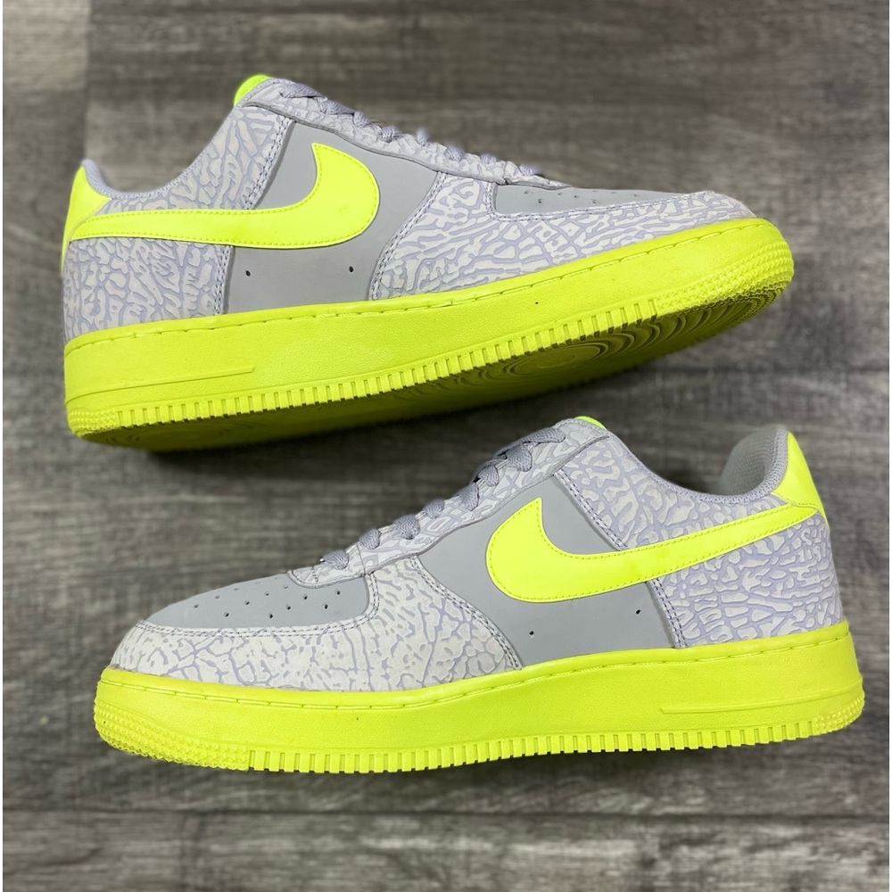 lime green af1 low
